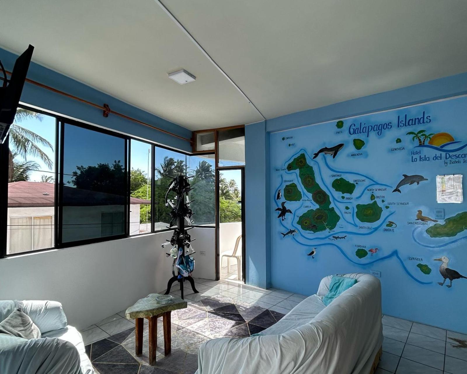 Hotel Isla Del Descanso Puerto Villamil Buitenkant foto