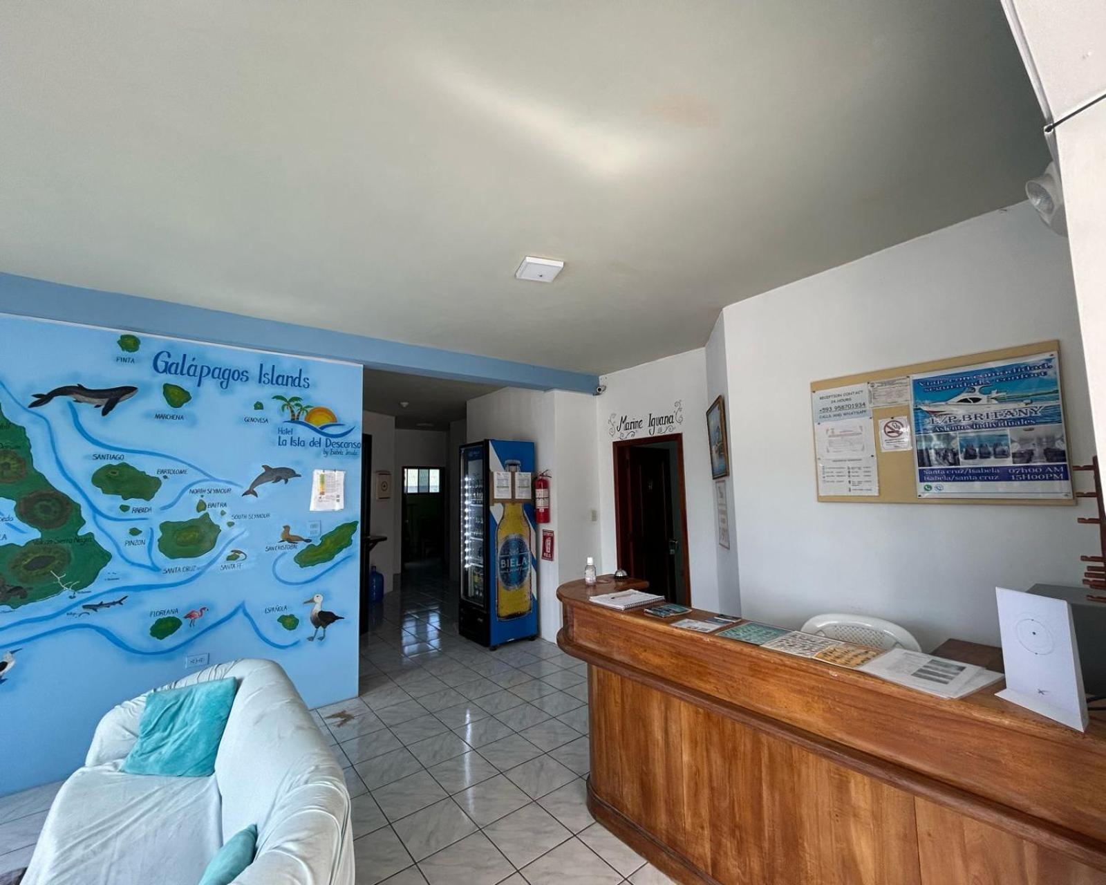 Hotel Isla Del Descanso Puerto Villamil Buitenkant foto